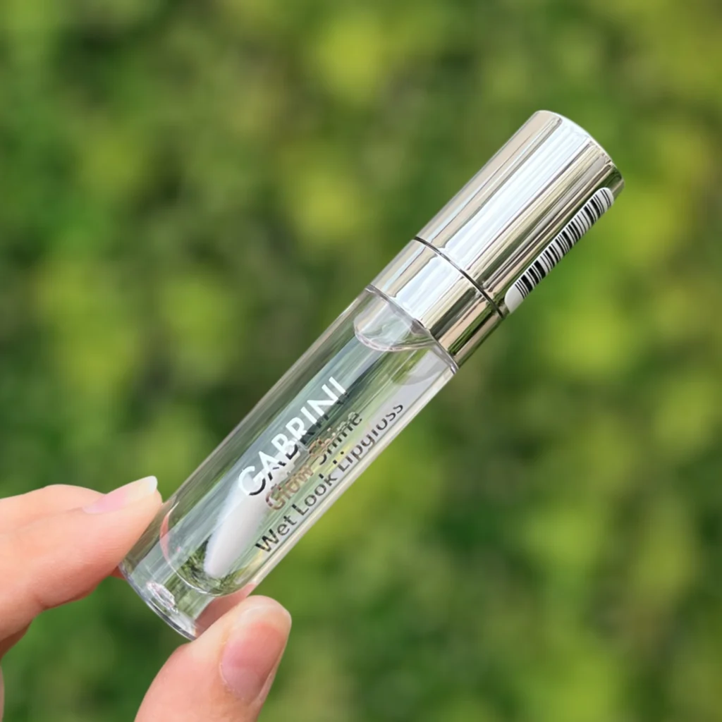 لیپ گلاس بی رنگ گابرینی Gabrini مدل شاین وت لوک Glow Shine Wet Look (اصل)