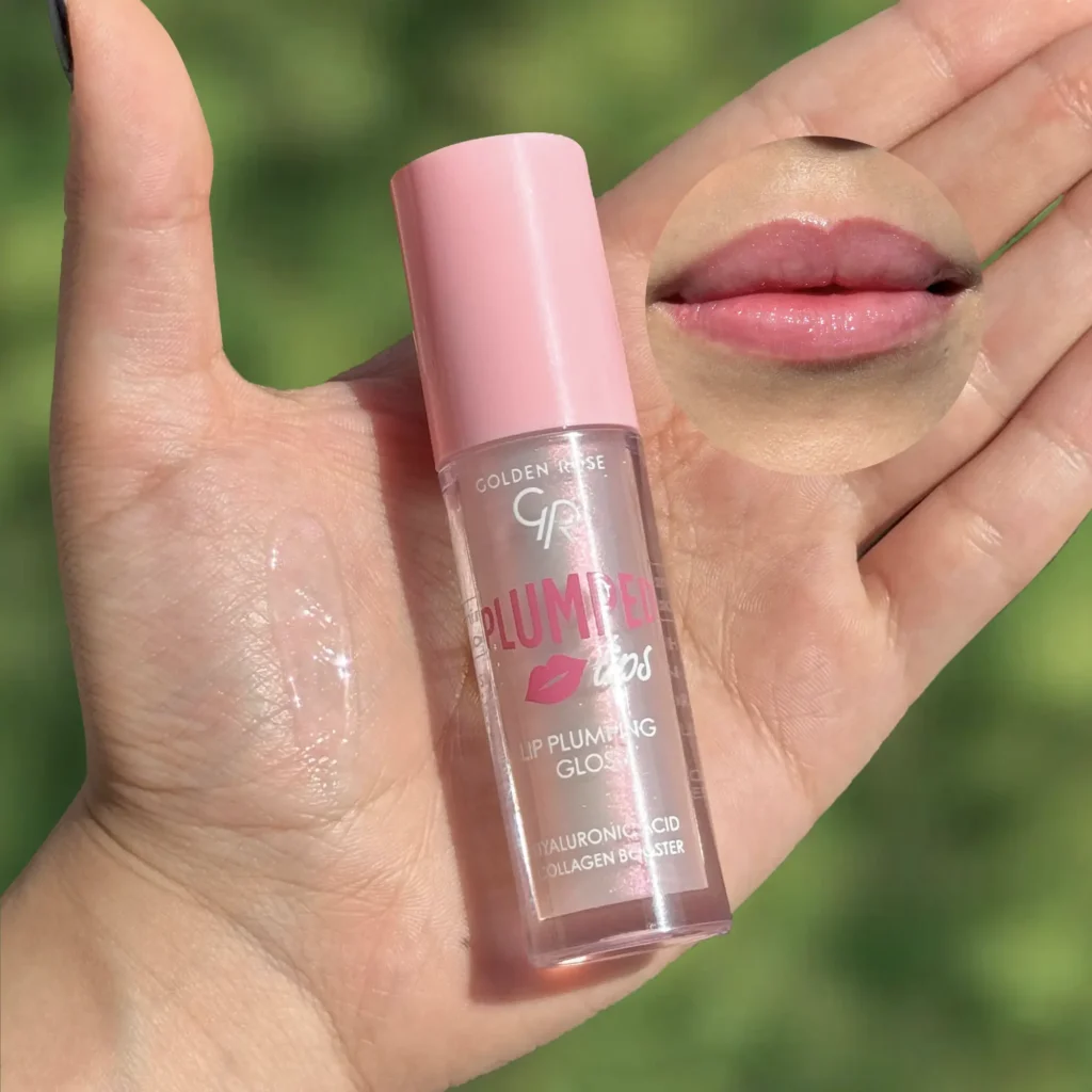 برق لب حجم دهنده بی رنگ گلدن رز Golden Rose کد ۲۰۱